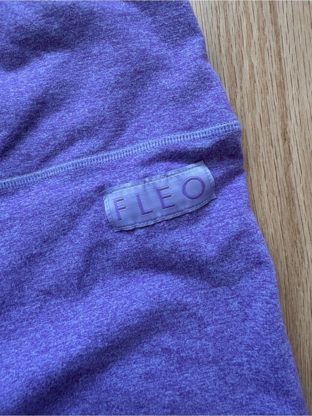FLEO Limited Edition Barbell Box Shorts Purple Heather Medium - Picture 4 of 5